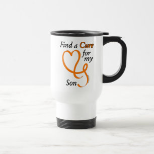 Find a Cure/Heart/Son...RSD/CRPS Travel Mug