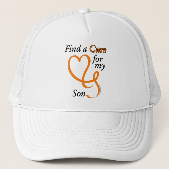Find a Cure/Heart/Son...RSD/CRPS Trucker Hat (Front)