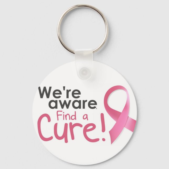 Find a Cure Keychain (Front)