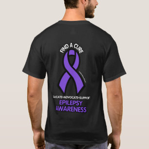 Find a Cure Ribbon...Epilepsy T-Shirt