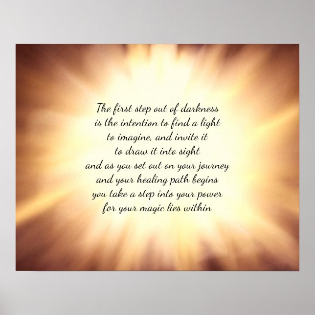 Find a Light Poster (Front)