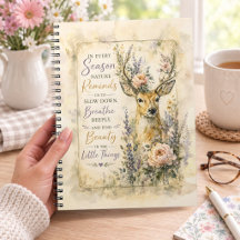 Find Beauty in the Little Things Deer Watercolor