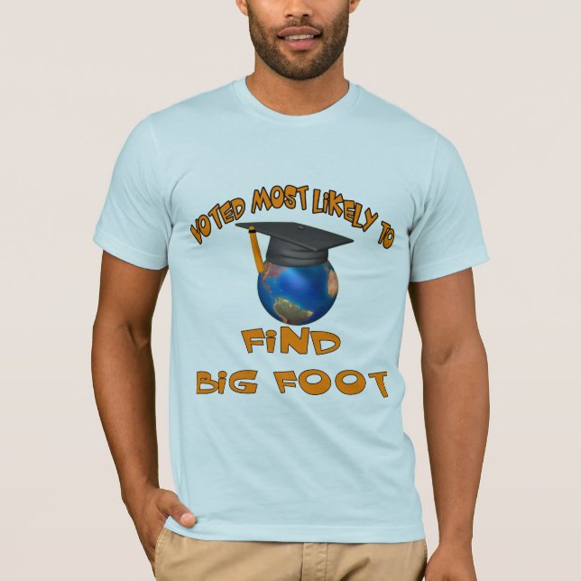 Find Big Foot T-Shirt (Front)