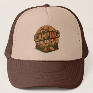 Find Camping Near Me – Outdoor Adventure Hat
