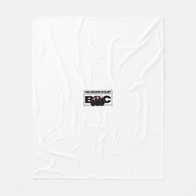 Find freedom  fleece blanket (Front)