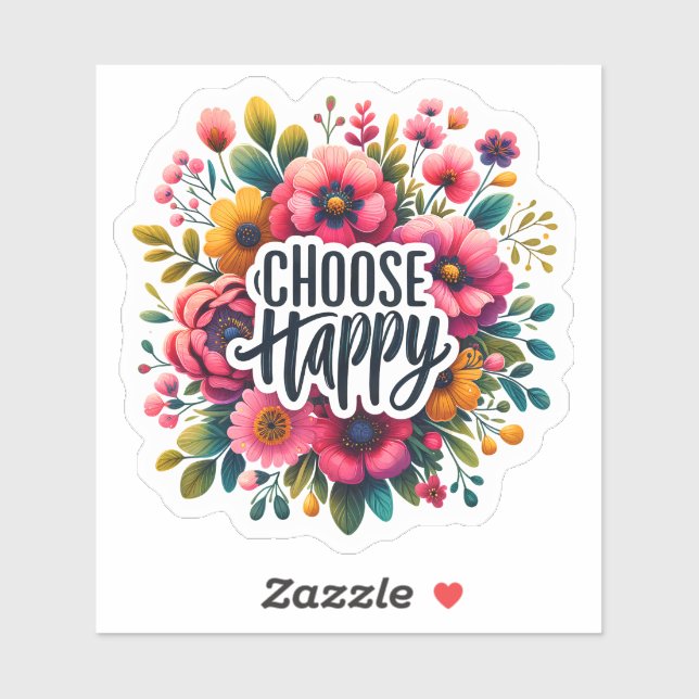 Find Joy Amid a Blooming Garden of Colours (Sheet)