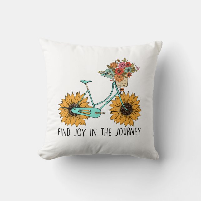 Find joy in the journey cushion (Front)