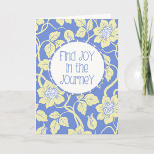 Find JOY in the Journey! Friend Encouragement Card
