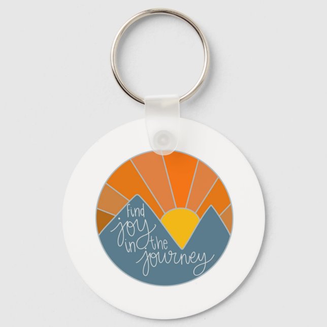 Find Joy in the Journey Key Ring (Front)