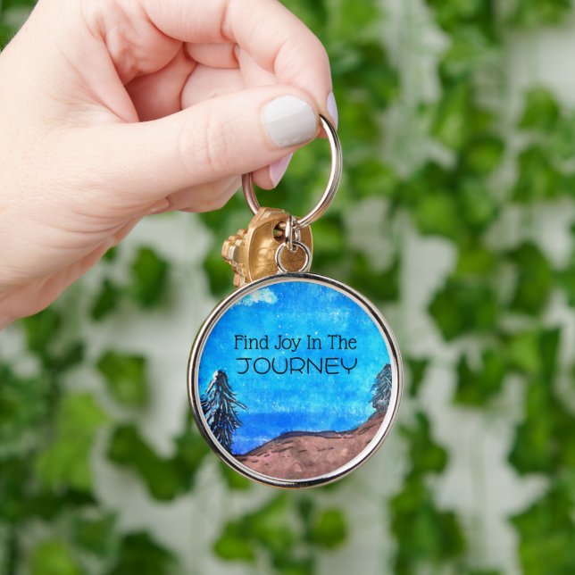Find Joy In The Journey Keychain (Hand)