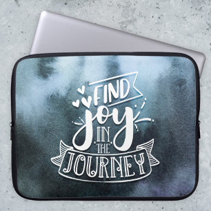 Find Joy In The Journey Watercolor Electronics Bag