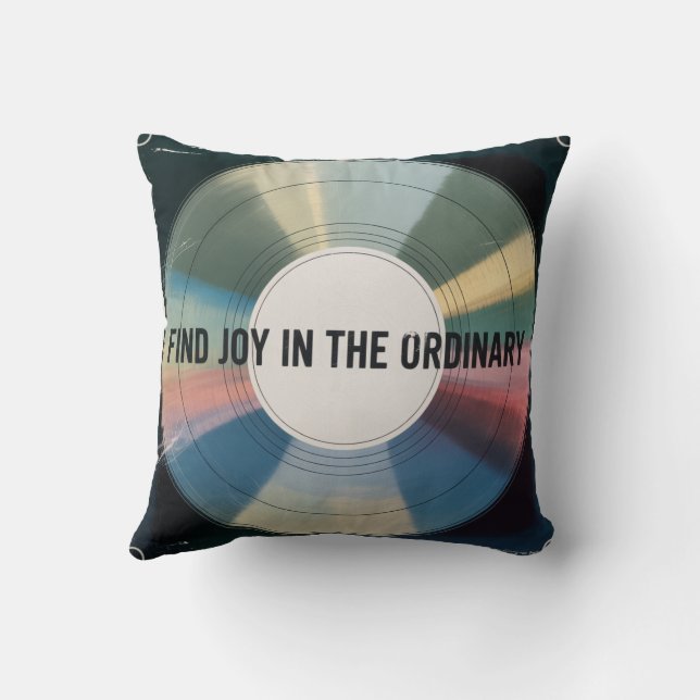 Find Joy In The Ordinary Cushion (Back)