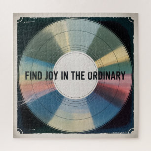 Find Joy In The Ordinary Jigsaw Puzzle