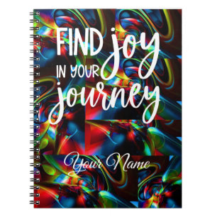 Find Joy in your Journey: inspired Notebook