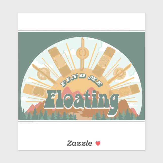 Find Me Floating Sticker (Sheet)