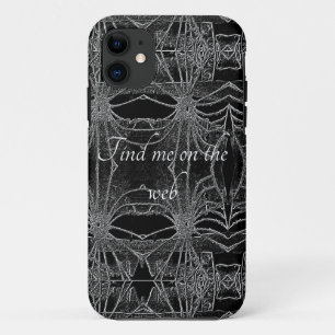 Find me on the web, phone case