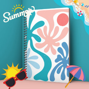 Find me under the Palm summer theme spiral Notebook