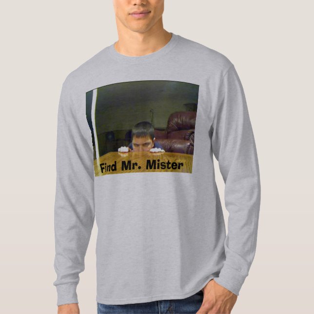 Find Mr. Mister T-Shirt (Front)