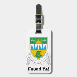 Find My Luggage Personalised Kerry County ID Tag. Tag