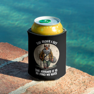 Find My Nuts - funny squirrel Can Cooler