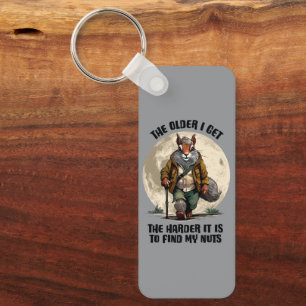 Find My Nuts - funny squirrel Key Ring