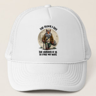 Find My Nuts - funny squirrel Trucker Hat