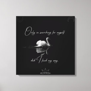 Find my way canvas print