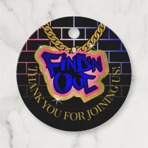 Find 'N Out Gender Reveal! Favour Tags