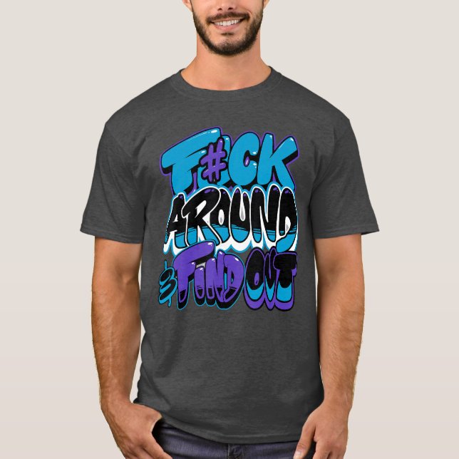 Find Out Drip Streetwearee Colour Aqua Matching Ou T-Shirt (Front)