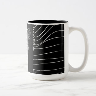 Find Serenity in Every Sip – A Moment of Calm Two-Tone Coffee Mug