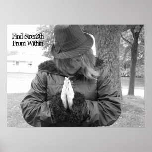 Find Strength From Within Poster