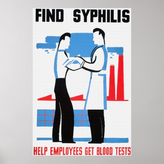 Find Syphilis Poster (Front)