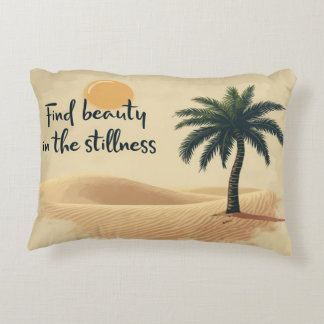 Find the Beauty in Stillness –  Decorative Cushion