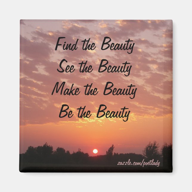 Find the Beauty Magnet (Front)