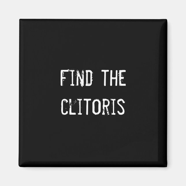 Find the clitoris magnet (Front)