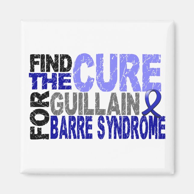 Find The Cure Guillain Barre Syndrome Magnet (Front)