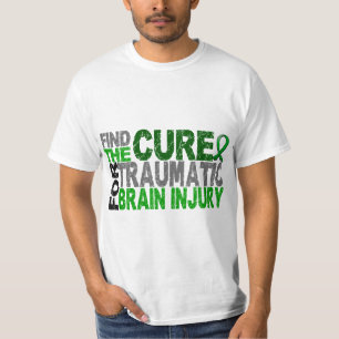 Find The Cure Traumatic Brain Injury TBI T-Shirt