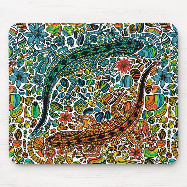 Find the geckos mouse mat (Front)