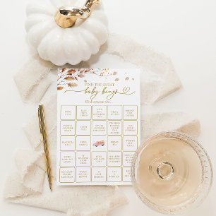 Find The Guest Baby Bingo Game Invitation
