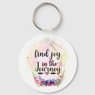 Find The Joy In The Journey Key Ring