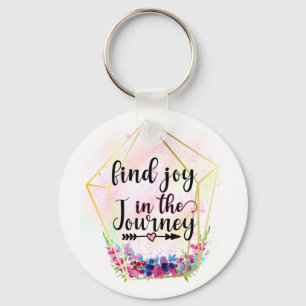 Find The Joy In The Journey Key Ring