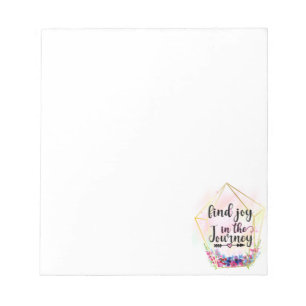 Find The Joy In The Journey Notepad