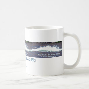 FIND THE MISSING WATER SKIIER COFFEE MUG