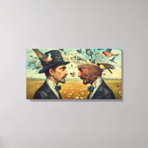 Find the new nest canvas print