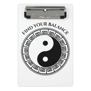 Find Your Balance Mini Clipboard