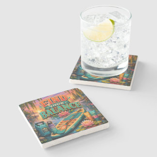 Find Your Balance Stone Coaster