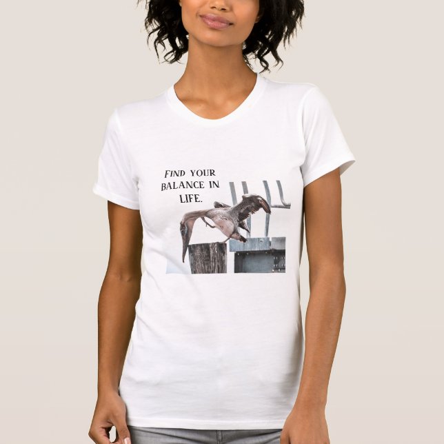 Find your balance t-shirt (Front)