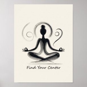 Find Your Centre Poster