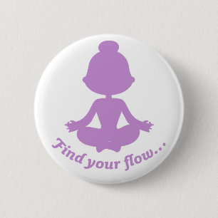 Find Your Flow Button (Purple)