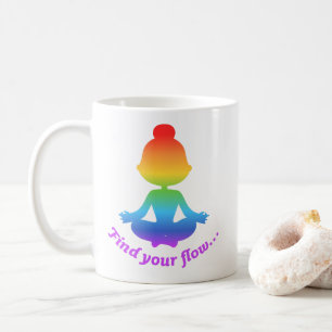 Find Your Flow Mug (Rainbow)